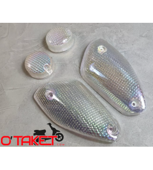 Cabochons de clignotants nacré AV et AR Nitro/Aerox adaptable MBK/YAMAHA →2013 Accueil sur le site du spécialiste des deux ro...