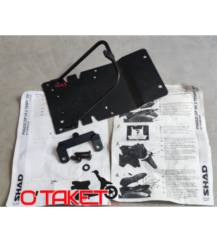 Support top case "SHAD" Zip adaptable PIAGGIO