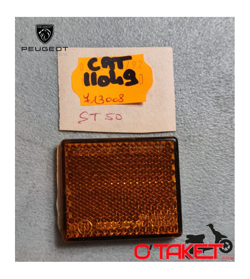 Catadioptre de cache fourche ST/ST RAPIDO origine PEUGEOT Accueil sur le site du spécialiste des deux roues O-TAKET.COM Catadioptre de cache fourche ST/ST RAPIDO origine PEUGEOT Accueil sur le site du spécialiste des deux roues O-TAKET.COM