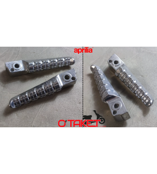 Repose pieds passager RS/Mojito origine APRILIA 125 (lot D+G)