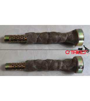 Chicane/Mitraillette de silencieux pour pot d'échapement "DAKAR" 103 adaptable PEUGEOT