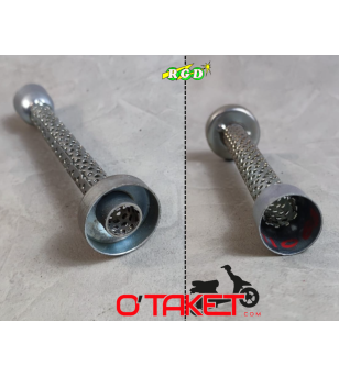 Chicane/Mitraillette de silencieux pour pot d'échapement "RGD" 103 adaptable PEUGEOT