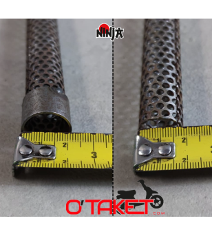 Chicane/Mitraillette de silencieux pour pot d'échapement "NINJA" compétition LOWBOY Accueil sur le site du spécialiste des de...