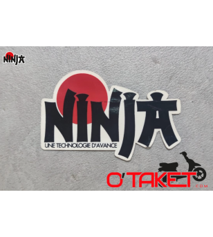 Autocollant/Sticker "NINJA" Accueil sur le site du spécialiste des deux roues O-TAKET.COM