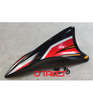 Aileron de casque adhésif