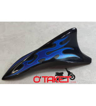 Aileron de casque adhésif