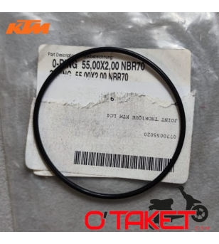 Joint torique SCX/LC4/XC/EXC-E/Duke origine KTM (O-RING 55,00x2,00 NBR70)