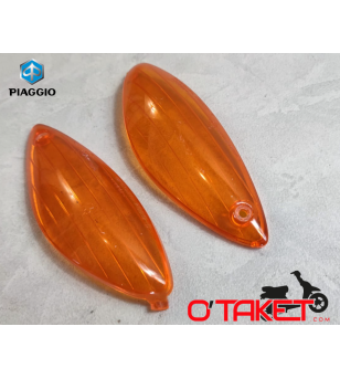 Cabochons de clignotants avant X9 origine PIAGGIO