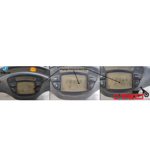 Compteur STR Digital X9 origine PIAGGIO 125 Accueil sur le site du spécialiste des deux roues O-TAKET.COM