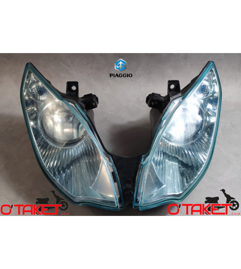 Optique avant MP3 origine PIAGGIO Accueil sur le site du spécialiste des deux roues O-TAKET.COM