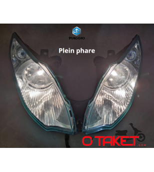 Optique avant MP3 origine PIAGGIO Accueil sur le site du spécialiste des deux roues O-TAKET.COM
