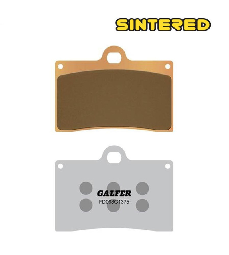 PLAQUETTE FREIN 87 GALFER FD068G1375 CAGIVA / YAMAHA (PR)