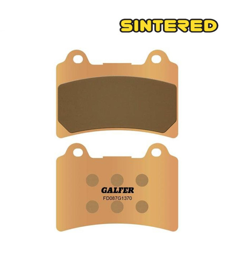 PLAQUETTE FREIN 122 GALFER FD087G1370 YAMAHA FJ / FZ/ TDM / XV (PR)