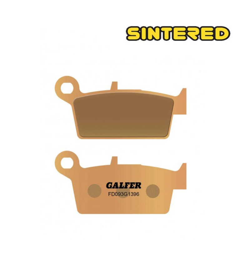 PLAQUETTE FREIN 125 GALFER OFF-ROADFD093G1396 FANTIC / GASGAS / HONDA/ KAWASAKI / SUZUKI