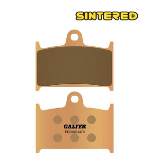 PLAQUETTE FREIN 128 GALFER FD099G1375 SUZUKI / TRIUMPH / YAMAHA (PR)