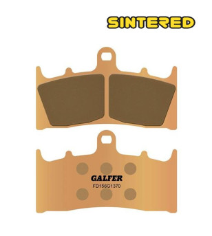 PLAQUETTE FREIN 142 GALFER FD156G1375 KAWASAKI ZRX / ZX / SUZUKI GSX /GSXR/ TL / VZ (PR)