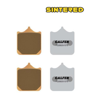 PLAQUETTE FREIN 161 GALFER FD262G1375 PRILIA / BENELLI / DUCATI / HVA/ KTM / TM / TRIUMPH