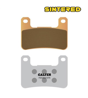 PLAQUETTE FREIN 175 GALFER FD325G1375 KAWASAKI H2 / Z / ZX R / SUZUKIDL / GSX R (PR)
