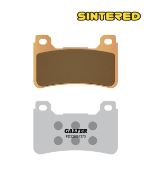 PLAQUETTE FREIN 177 GALFER FD326G1375 HONDA CB / CBR /VFR (PR)