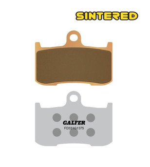 PLAQUETTE FREIN 178 GALFER FD331G1375 INDIAN / KAWASAKI / SUZUKI / TRIUMPH (PR)
