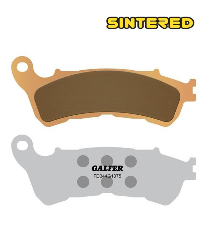 PLAQUETTE FREIN 54 GALFER FD344G1375 HONDA / SUZUKI / HD (PR)