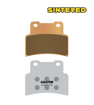 PLAQUETTE FREIN 184 GALFER FD367G1375 APRILIA / FB MONDIAL / KYMCO / VOGE / YAMAHA (PR)