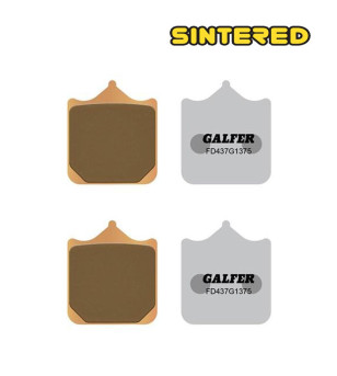 PLAQUETTE FREIN 213 GALFER FD437G1375 BMW S 1000 R / RR / TRIUMPH SCRAMBLER (PR)