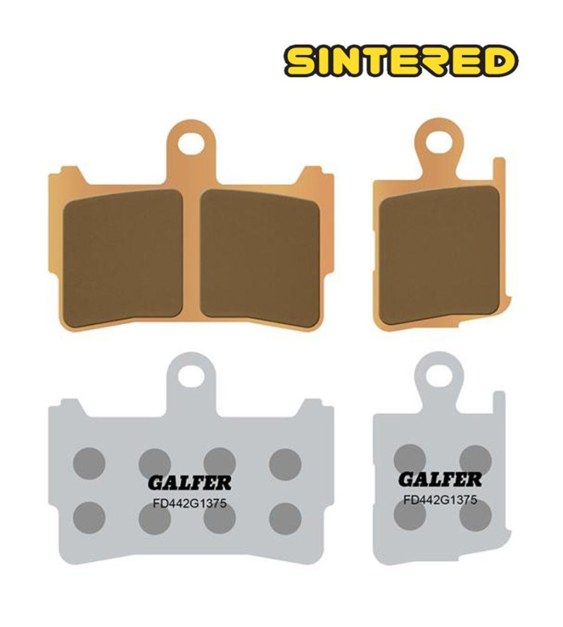 PLAQUETTE FREIN 215 GALFER FD442G1375 HONDA VFR 1200 (PR)