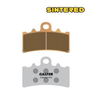 PLAQUETTE FREIN 186 GALFER FD450G1375 APRILIA / BMW / FANTIC / HVA / KTM / TRIUMPH (PR)