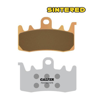 PLAQUETTE FREIN 83 GALFER FD475G1375  APRILIA /BENELLI / BMW / CFMOTO/ DUCATI / KAWASAKI