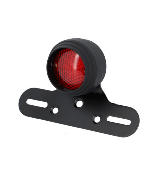 FEU LED AVEC SUPPORT DE PLAQUE D IMMATRICULATION BLACKWAY NOIR HOMOLOGUE