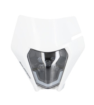 TETE DE FOURCHE MECABOITE LED TUN'R TYPE KTM EVO EXC BLANC - HOMOLOGUE