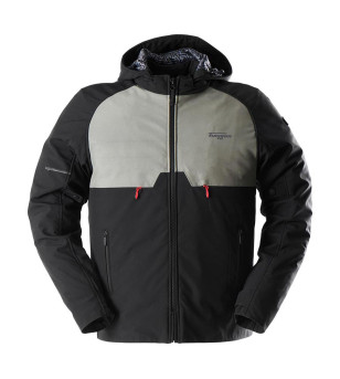 BLOUSON TEXTILE FURYGAN TOUTES SAISONS ADDAX NOIR/KAKI TAILLE L