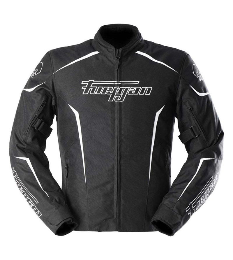 BLOUSON TEXTILE FURYGAN TOUTES SAISONS YORI NOIR/BLANC TAILLE M