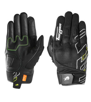 GANT FURYGAN ÉTÉ JET NEON D3O® NOIR/FLUO TAILLE M (PR)