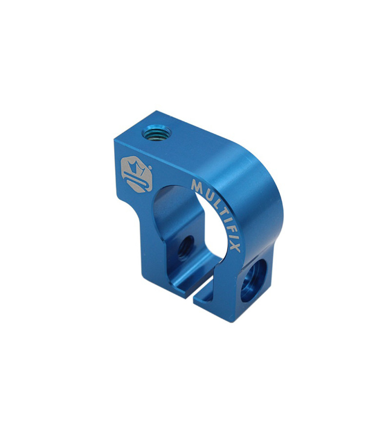 COLLIER ECHAPPEMENT/POT KRM  MULTIFIX PRO RIDE BLEU (X1)