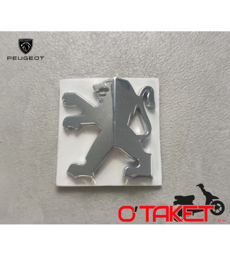 Emblème/Logo "LION" origine PEUGEOT (55x50) Accueil sur le site du spécialiste des deux roues O-TAKET.COM