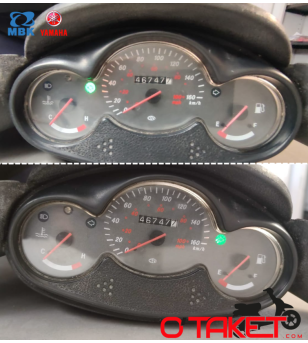 Compteur avec couvre guidon intérieur Majesty/Skyliner origine MBK/YAMAHA Accueil sur le site du spécialiste des deux roues O...