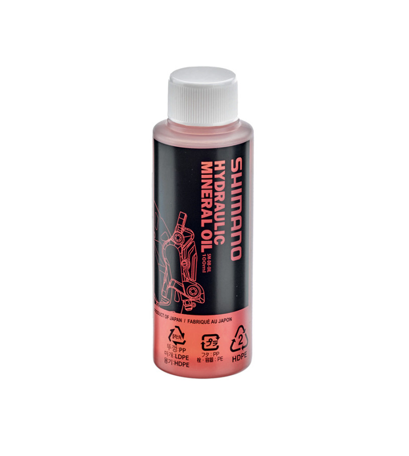 LIQUIDE FREIN/HUILE MINERALE SHIMANO POUR FREIN A DISQUE (100ML)