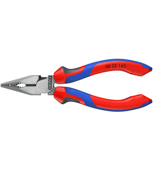 PINCE UNIVERSELLE KNIPEX MULTIFONCTIONS 145MM ROUGE/BLEU