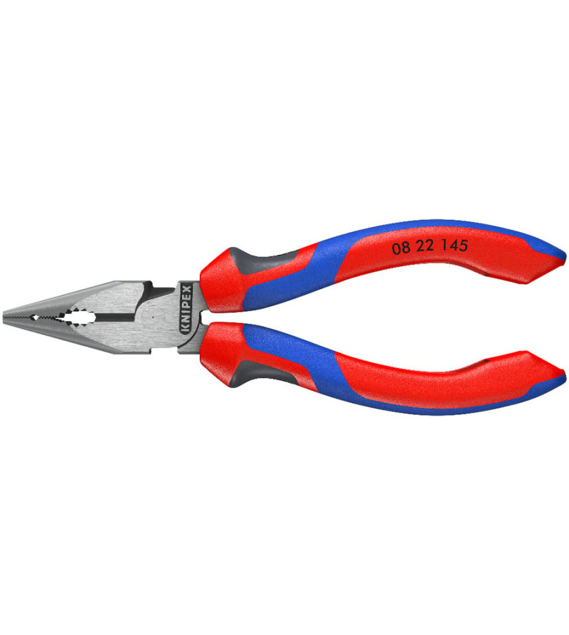 PINCE UNIVERSELLE KNIPEX MULTIFONCTIONS 145MM ROUGE/BLEU