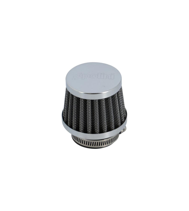FILTRE A AIR ACIER POLINI TYPE K&N D.35 COURT