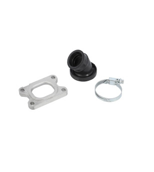 PIPE ADMISSION MECABOITE POLINI ADAPT. AM6/DERBI EURO2/EURO3/EURO4 360° CARBU CP 23-24