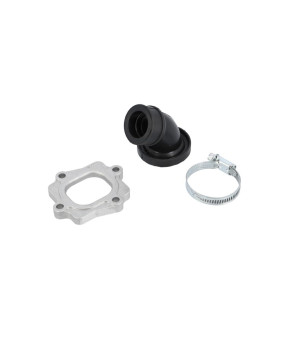 PIPE ADMISSION SCOOTER POLINI  ADAPT. NITRO / AEROX / OVETTO / NEOS ORIENTABLE D.21