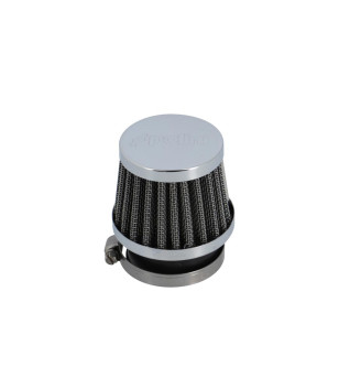 FILTRE A AIR ACIER POLINI TYPE K&N D.38 COURT
