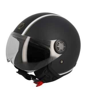 CASQUE JET TRENDY JT-306 DV GRIS ANTHRACITE  T53-54 XS - CE 22-06
