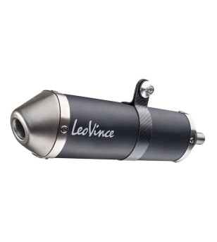 SILENCIEUX/CARTOUCHE MECABOITE LEOVINCE X-FIGHT INOX/NOIR ADAPT. SHERCO SE-RS/SM-RS/SM-R-S