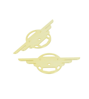 ECUSSON / LOGO / MONOGRAMME CYCLO. ADAPT. MOBYLETTE (AILE RESERVOIR OR) (PR)