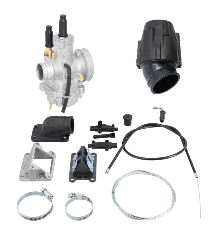 CARBURATEUR SCOOTER POLINI CP 21 KIT COMPLET BOOSTER/BWS (DEP./GRAIS./START. CABLE)
