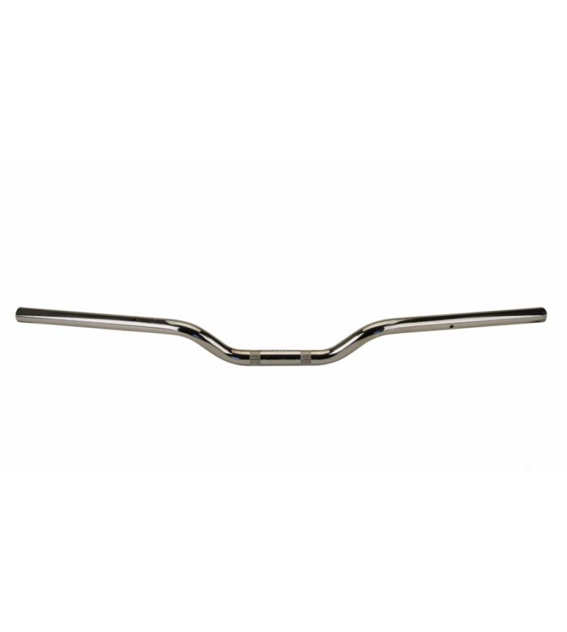 GUIDON TOMMASELLI ACIER PLI BAS CHROME D22 (L760-H35)
